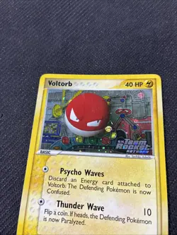 Voltorb 80/109 ex Team Rocket Returns Reverse Holo Pokemon LP - Image 4