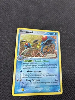 Tentacruel 45/92 ex Legend Maker Reverse Holo Pokemon LP+ - Image 2