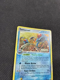 Tentacruel 45/92 ex Legend Maker Reverse Holo Pokemon LP+ - Image 3