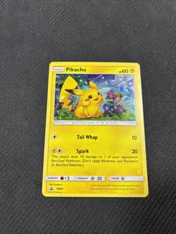 Pikachu SM86 Holo Black Star Promo Pokemon NM - Image 1