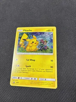 Pikachu SM86 Holo Black Star Promo Pokemon NM - Image 2