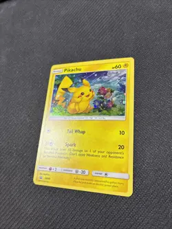 Pikachu SM86 Holo Black Star Promo Pokemon NM - Image 3