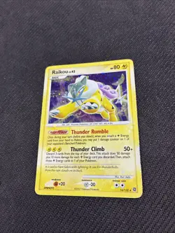 Raikou 16/132 Secret Wonders Holo Bleed Pokemon HP - Image 3