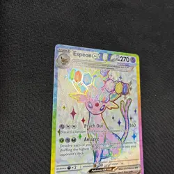 Espeon ex 175 SVP Prismatic Promo Pokemon NM - Image 2