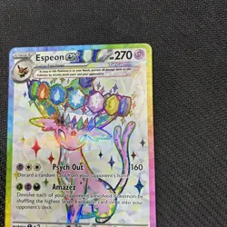 Espeon ex 175 SVP Prismatic Promo Pokemon NM - Image 3