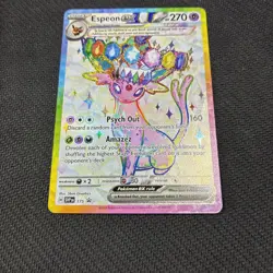 Espeon ex 175 SVP Prismatic Promo Pokemon NM - Image 4