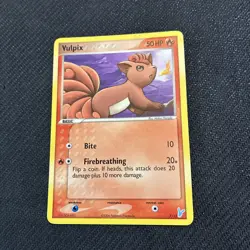 Vulpix 7/12 Minun Plusle Deck 2006 Pokemon NM - Image 1