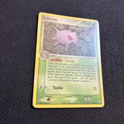 Cascoon 30/92 ex Legend Maker Pokemon MP - Image 2