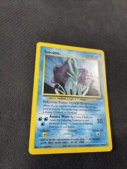 Suicune 14/64 Neo Revation Holo Rare Pokemon MP - Image 2
