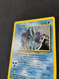 Suicune 14/64 Neo Revation Holo Rare Pokemon MP - Image 3