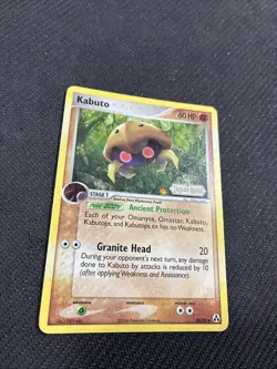Kabuto 36/92 ex Legend Maker Reverse Holo Pokemon LP - Image 2