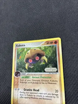 Kabuto 36/92 ex Legend Maker Reverse Holo Pokemon LP - Image 4