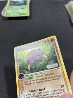 Kabuto 36/92 ex Legend Maker Reverse Holo Pokemon LP - Image 5