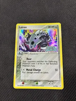 Lairon 36/100 ex Crystal Guardians Reverse Holo Pokemon HP - Image 1
