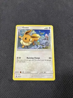 Eevee SM235 Holo Black Star Promo Pokemon NM - Image 1
