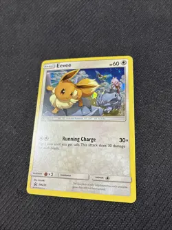 Eevee SM235 Holo Black Star Promo Pokemon NM - Image 2