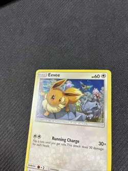 Eevee SM235 Holo Black Star Promo Pokemon NM - Image 3