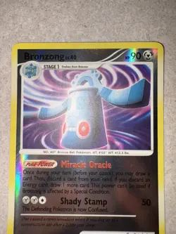 Pokemon Bronzong Reverse Holo 6/123 from Mysterious Treasures LP condition - Image 3