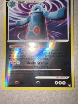 Pokemon Bronzong Reverse Holo 6/123 from Mysterious Treasures LP condition - Image 4
