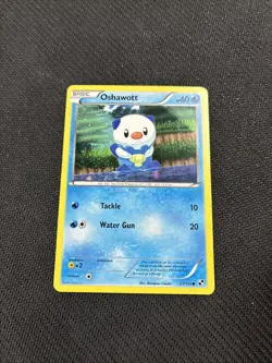 Oshawott 27/114 Black White Cosmo Holo Promo Pokemon NM - Image 1