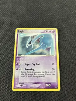Lugia 2/17 Pop Series 2 Holo Rare Pokemon HP - Image 1