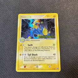 Manectric 7/106 ex Emerald Reverse Holo Rare Pokemon NM - Image 1