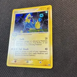 Manectric 7/106 ex Emerald Reverse Holo Rare Pokemon NM - Image 3