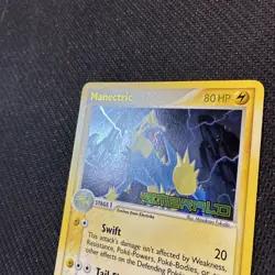 Manectric 7/106 ex Emerald Reverse Holo Rare Pokemon NM - Image 5