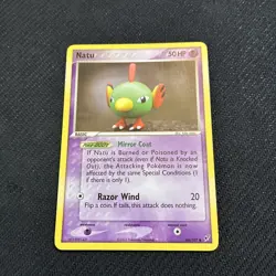 Natu 66/107 ex Deoxys Pokemon LP - Image 1