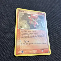 Magby 58/92 ex Legend Maker Pokemon HP - Image 2