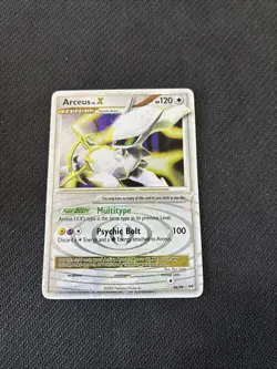 Arceus Lv X 96/99 Platinum Arceus Pokemon LP - Image 1