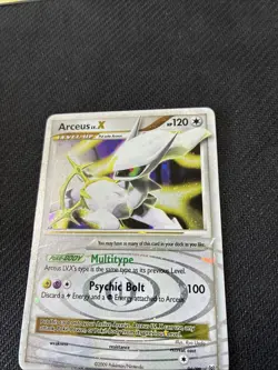 Arceus Lv X 96/99 Platinum Arceus Pokemon LP - Image 3