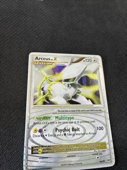 Arceus Lv X 96/99 Platinum Arceus Pokemon LP - Image 4