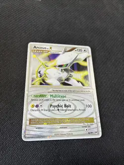 Arceus Lv X 96/99 Platinum Arceus Pokemon LP - Image 5