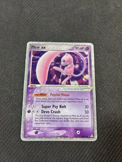 Mew ex 100/110 ex Holon Phantoms Pokemon HP - Image 1