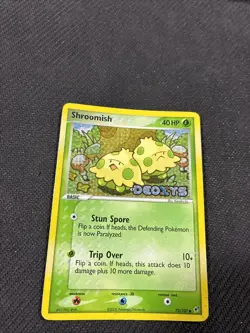 Shroomish 72/107 ex Deoxys Reverse Holo Pokemon MP - Image 4