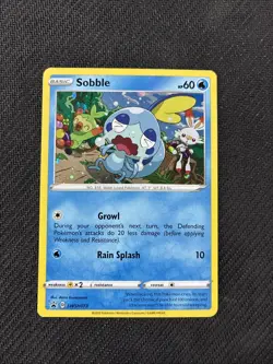 Sobble SWSH073 Sword Shield Holo Black Star Promo Pokemon NM - Image 1