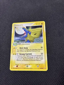 Manectric 8/100 ex Crystal Guardians Reverse Holo Rare Pokemon HP - Image 1