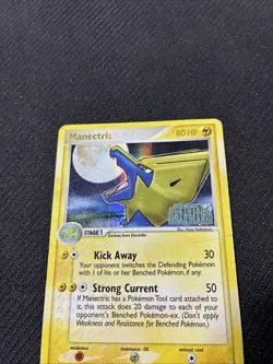 Manectric 8/100 ex Crystal Guardians Reverse Holo Rare Pokemon HP - Image 4