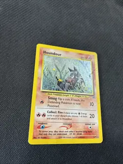 Houndour 5/75 Neo Discovery Holo Rare Pokemon HP - Image 2