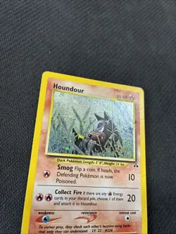 Houndour 5/75 Neo Discovery Holo Rare Pokemon HP - Image 3