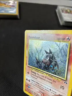 Houndour 5/75 Neo Discovery Holo Rare Pokemon HP - Image 5
