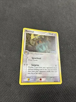 Noctowl 43/115 ex Unseen Forces Reverse Holo Pokemon MP - Image 2