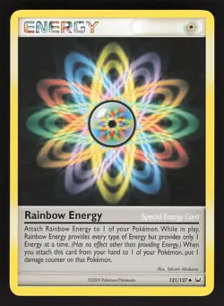 Rainbow Energy 121/127 Pokemon TCG Platinum MP - Image 1