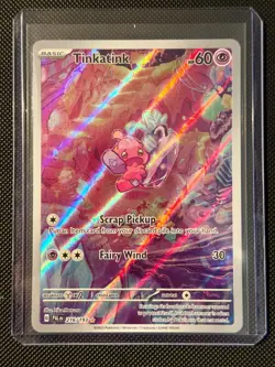 Tinkatink 216/193 Illustration Rare Holo NM Paldea Evolved Pokemon TCG - Image 1