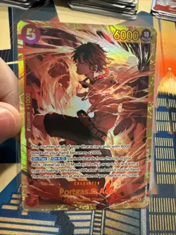 Portgas.D.Ace Secret Rare (OP16-118) - The Time of Battle ENGLISH - In Hand - Image 1