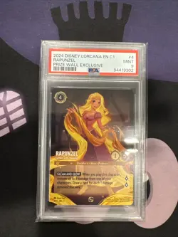 2024 DISNEY LORCANA TOURNAMENT PROMOS RAPUNZEL GIFTED WITH HEALING PSA 9 - Image 1