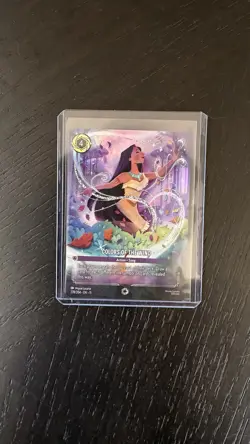 Disney Lorcana Colors of the Wind (Enchanted) 228/204 Winterspell Holo - Image 1