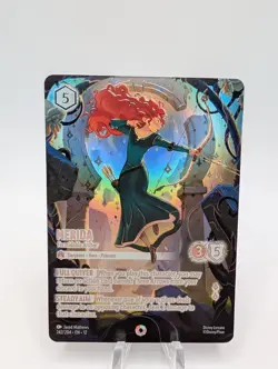 Disney Lorcana Merida Formidable Archer iconic Foil 242/204 English - Image 1