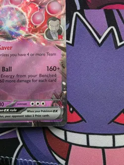 Team Rocket's Mewtwo ex 205 Sv: Scarlet & Violet Promo Cards Holo - Image 3